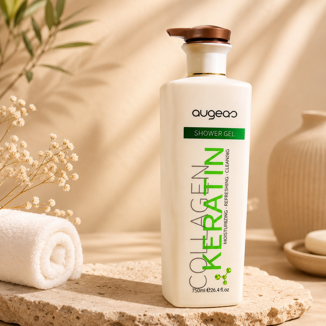 Collagen Keratin Moisturizing Shower Gel – 750ml