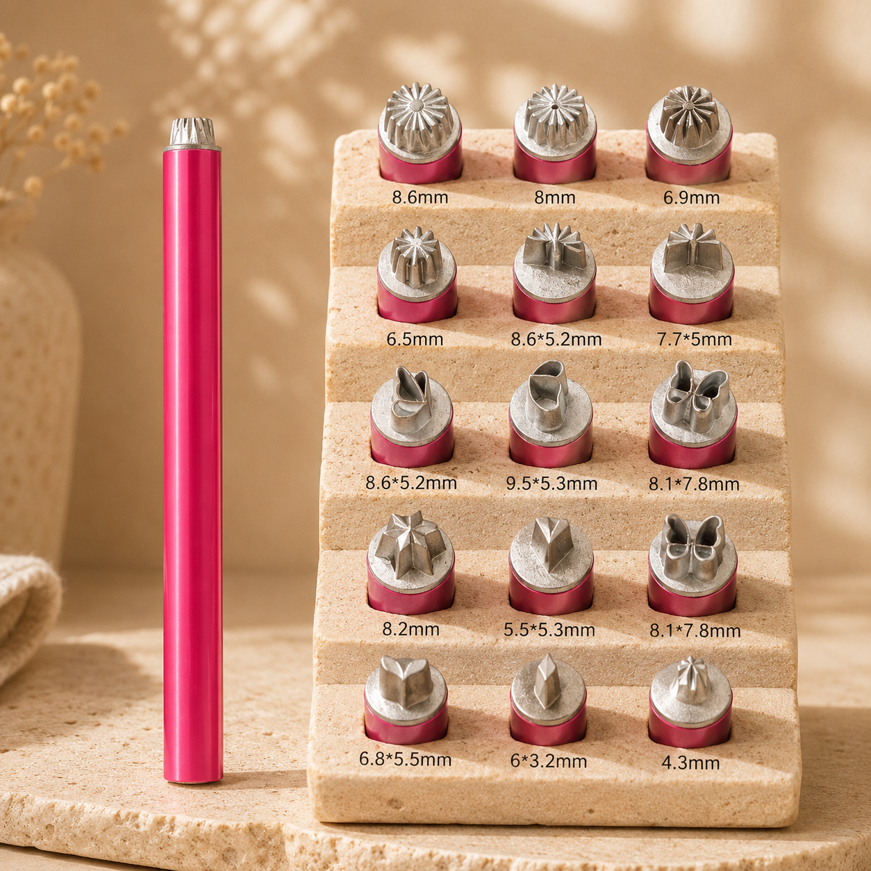 Nail Art Stamping Pen & Tip Set