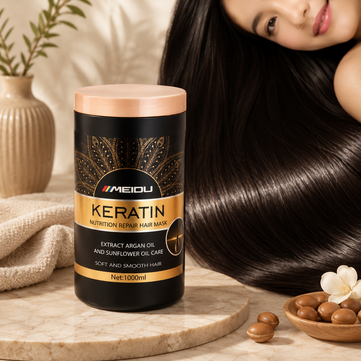 MEIDU Keratin Nutrition Repair Hair Mask 1000ml