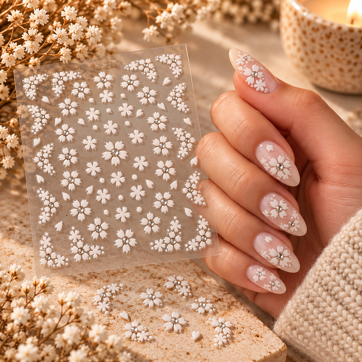 3D Nail Art Stickers – Assorted Designs