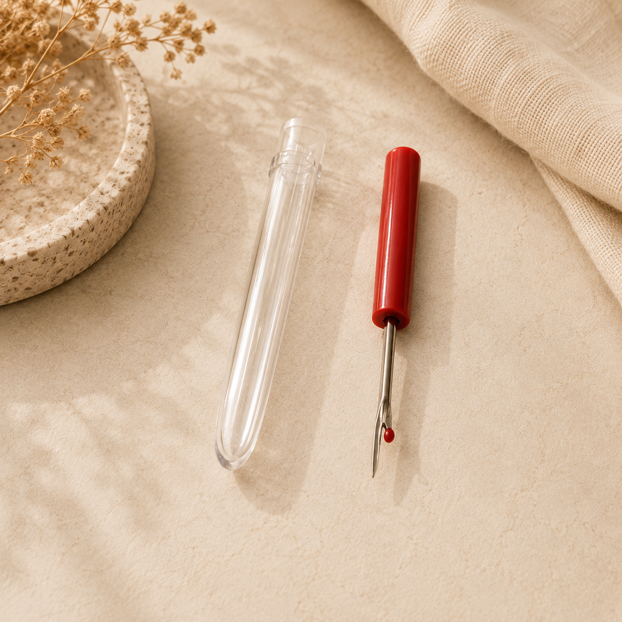 Seam Ripper Stitch Remover Tool with Protective Cap