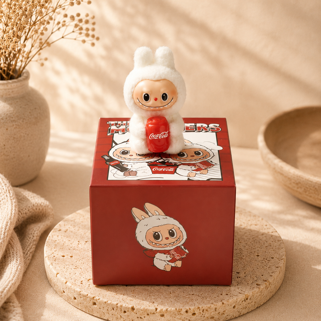 Labubu Collectible Figure – Coca-Cola Edition
