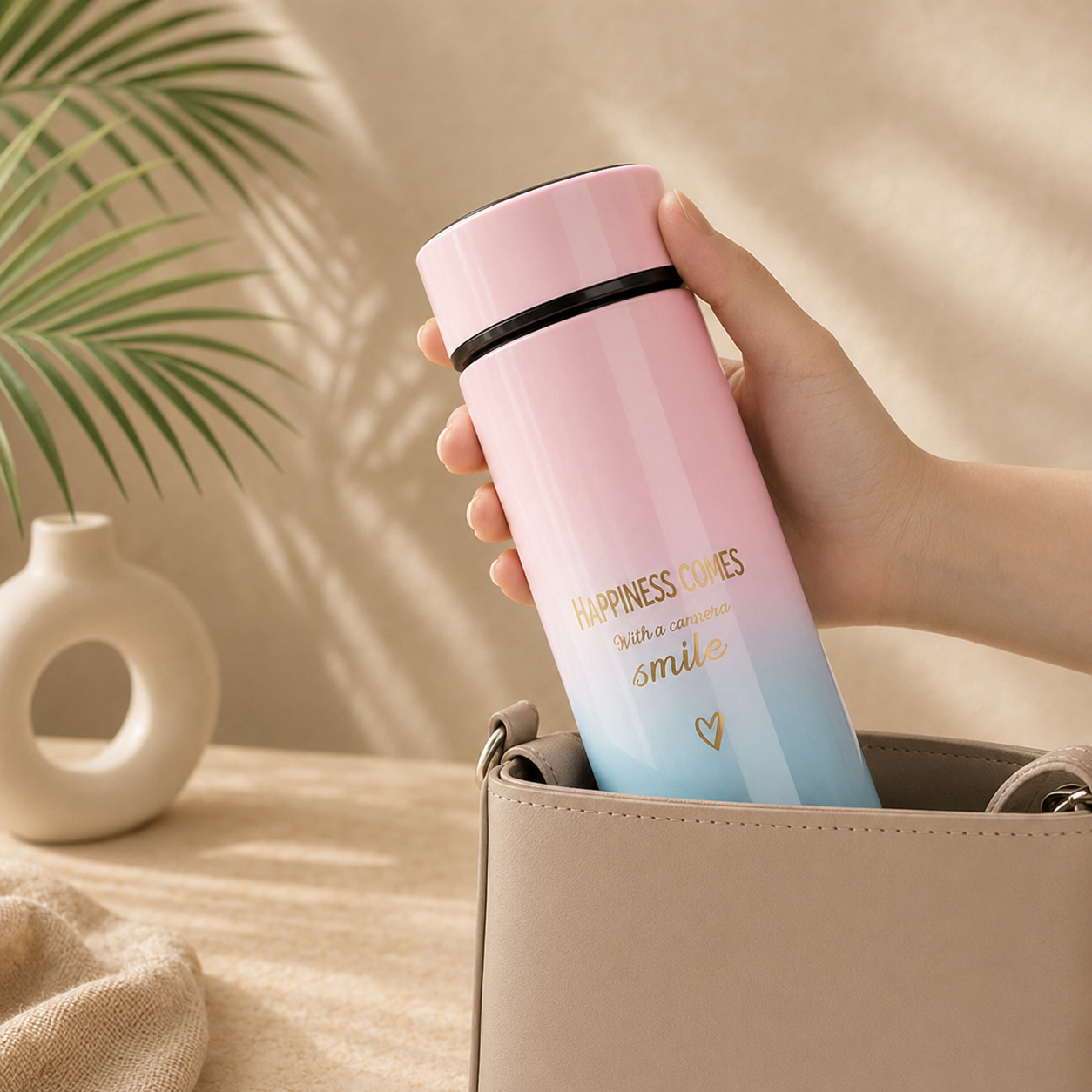 Gradient Stainless Steel Vacuum Flask Bottle