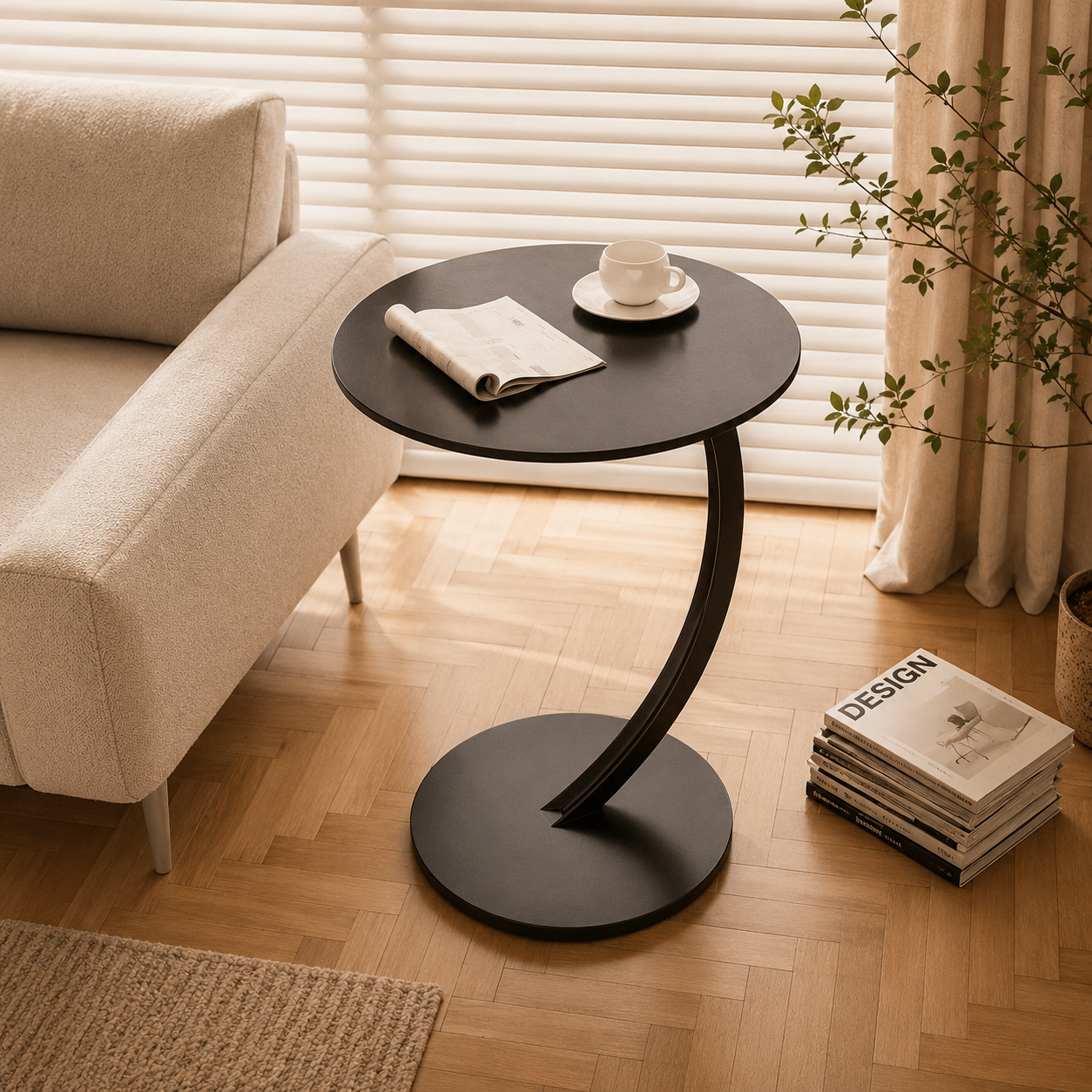 Modern Round Side Table