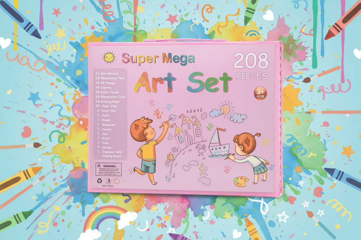 208-Piece Art Set