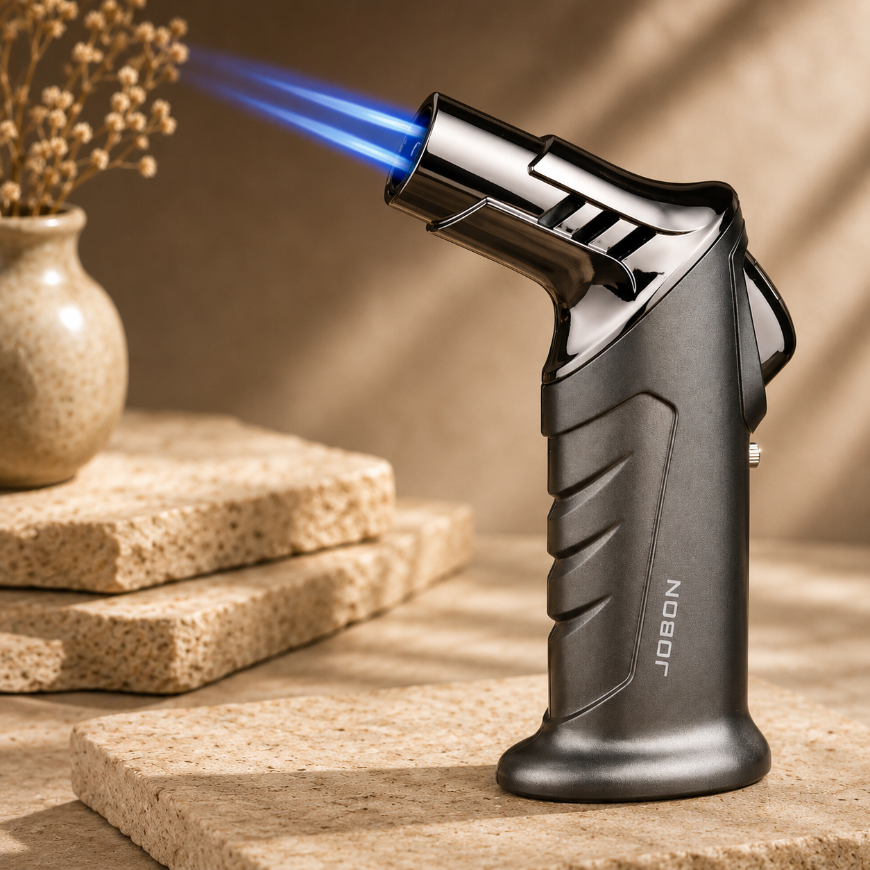 JOBON Refillable Butane Torch Lighter