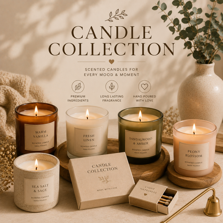 Scented & Decorative Wax Candles