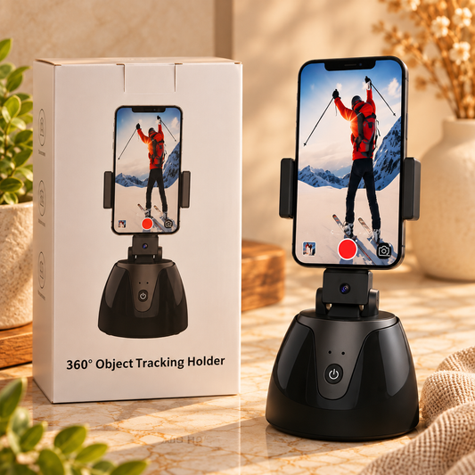 360° Smart Object & Face Tracking Phone Holder
