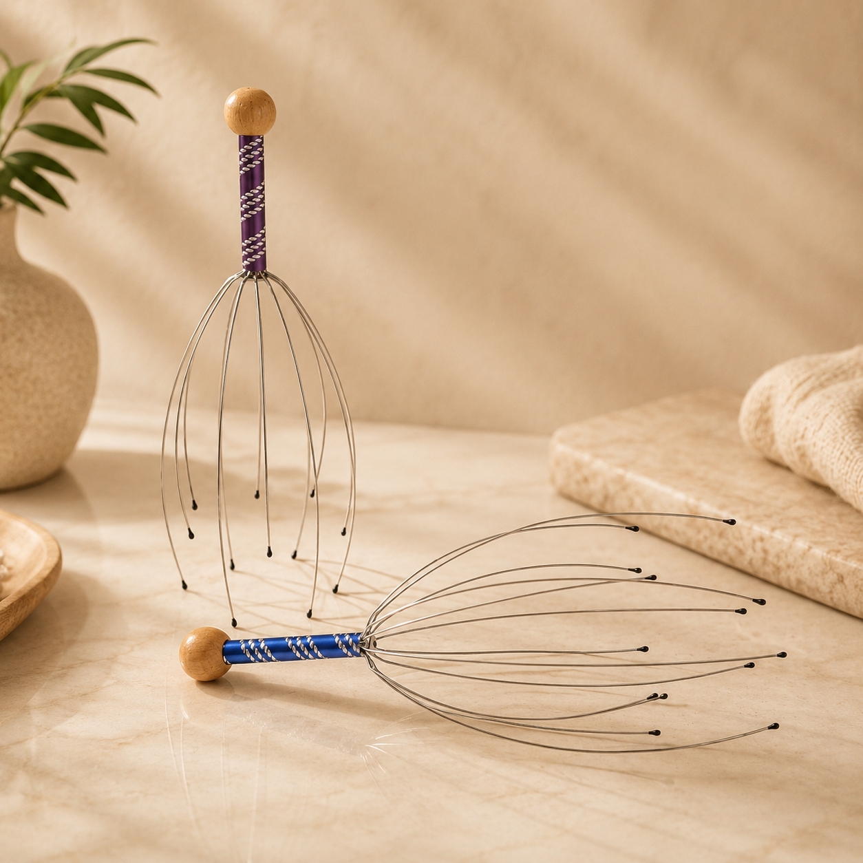 Handheld Scalp & Head Massager (Single Piece)