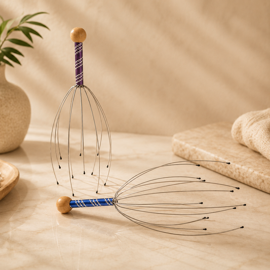 Handheld Scalp & Head Massager (Single Piece)