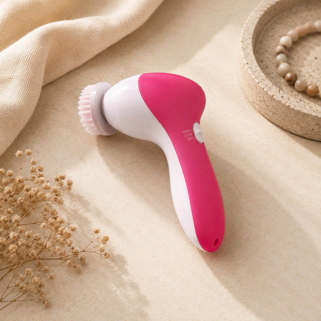 Electric Facial Cleansing Brush & Exfoliator