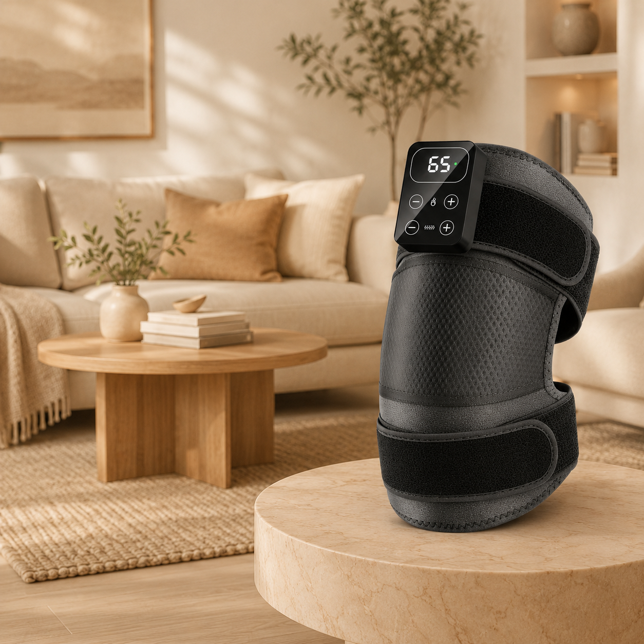 Smart Heated Knee Massager Support Brace