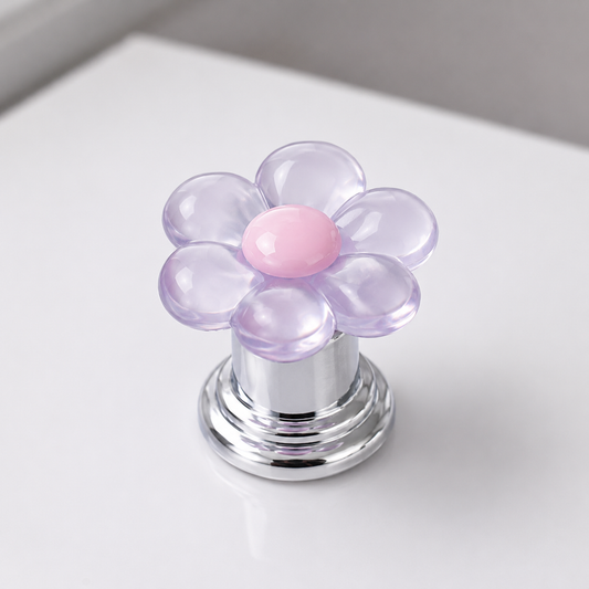 Flower Toilet Flush Button Press Tool for Long Nails
