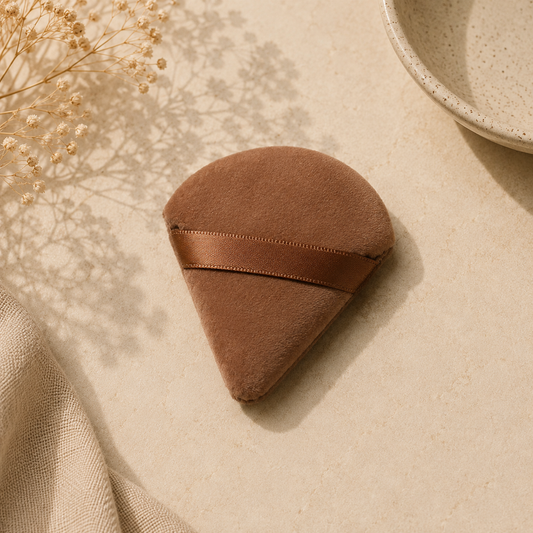 Triangle Powder Puff (2-Finger Hold)