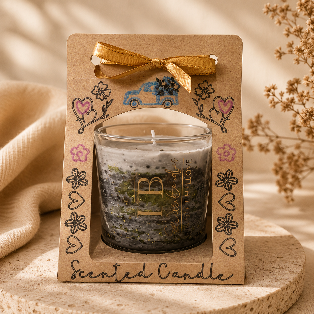Rosemary Mint Hillove Scented Candle