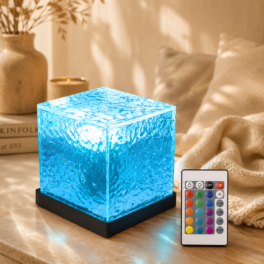 RGB Crystal Cube LED Night Light
