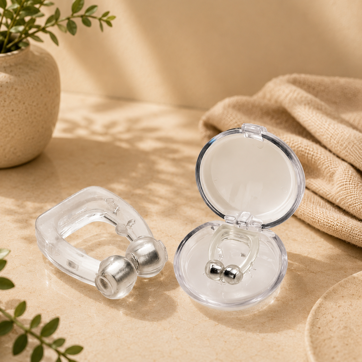 Anti-Snoring Magnetic Nose Clip