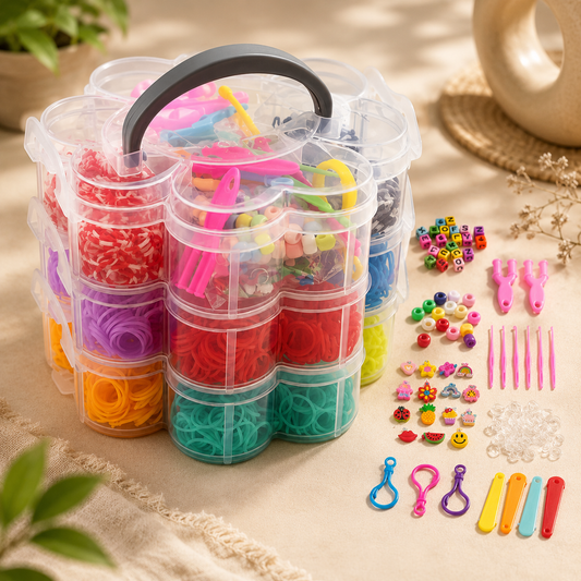 Rainbow Loom Bands DIY Bracelet Kit