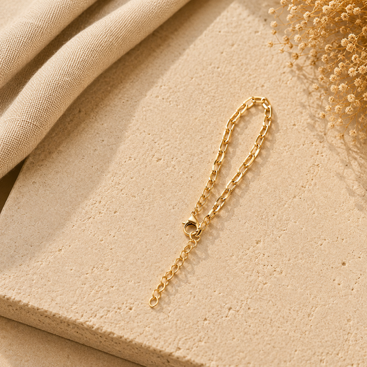 Luxe Paperclip Link Bracelet