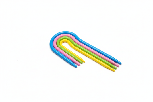 Plastic U-Shaped Cable Knitting Needles