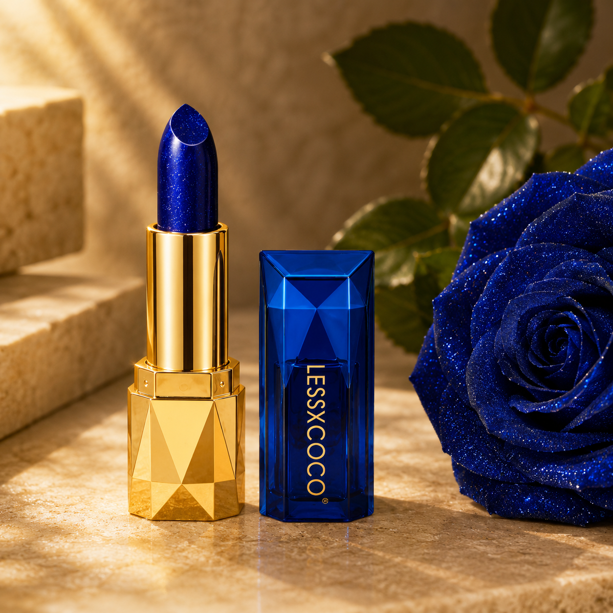 ESSXCOCO Color Changing Glitter Lipstick