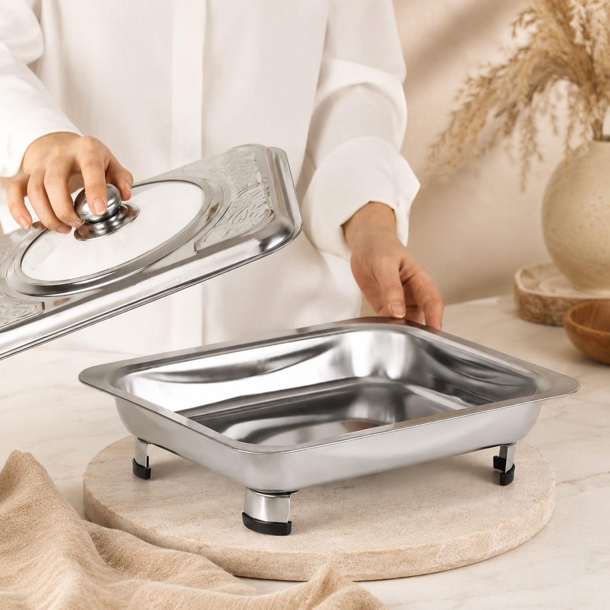 Stainless Steel Raised Drip Tray