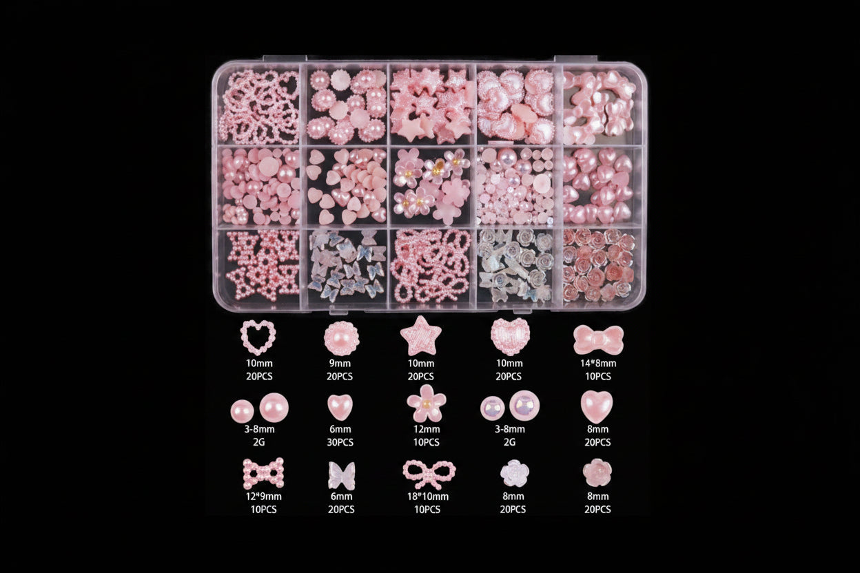 15 Grid Nail Art Accessories