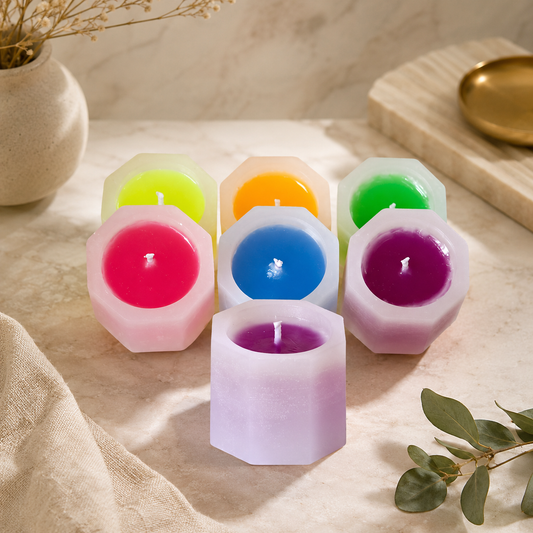 Luxury Geometric Scented Candle