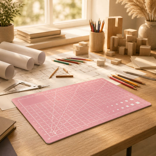 Pink Self-Healing Craft Cutting Mat