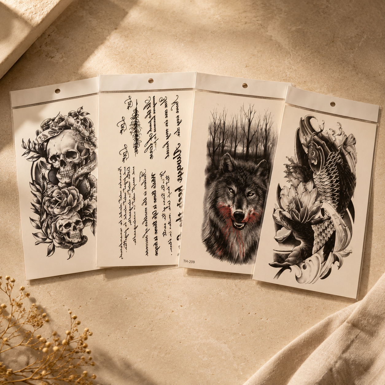 Assorted Temporary Tattoo Sticker