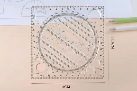 Multi-Function Plastic Protractors