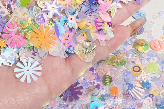 Mixed Holographic Sequin Confetti
