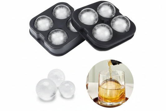 4-Cavity Silicone Ice Ball Tray