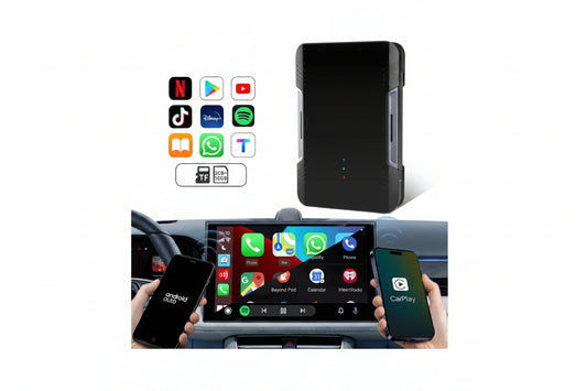 3 in 1 Wireless CarPlay Auto Android Adapter
