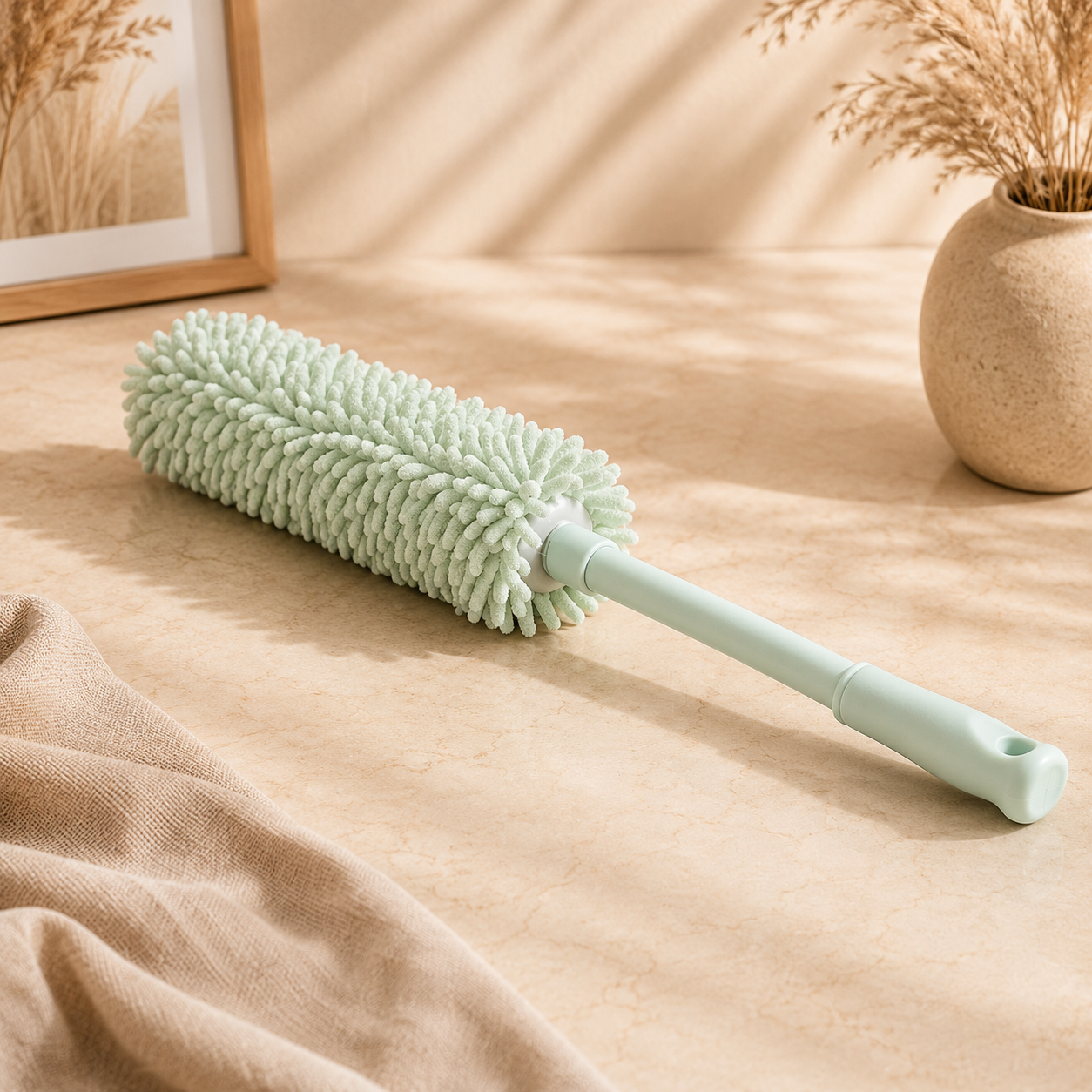Extendable Microfiber Dust Cleaning Duster